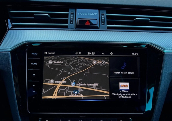 Volkswagen Passat cena 129900 przebieg: 81895, rok produkcji 2019 z Zawadzkie małe 436